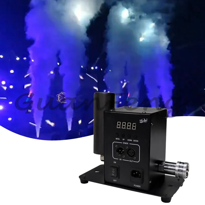 CO2 Vertical Fog Machine with Suitable for Stage Performances Weddings and Discotheques.