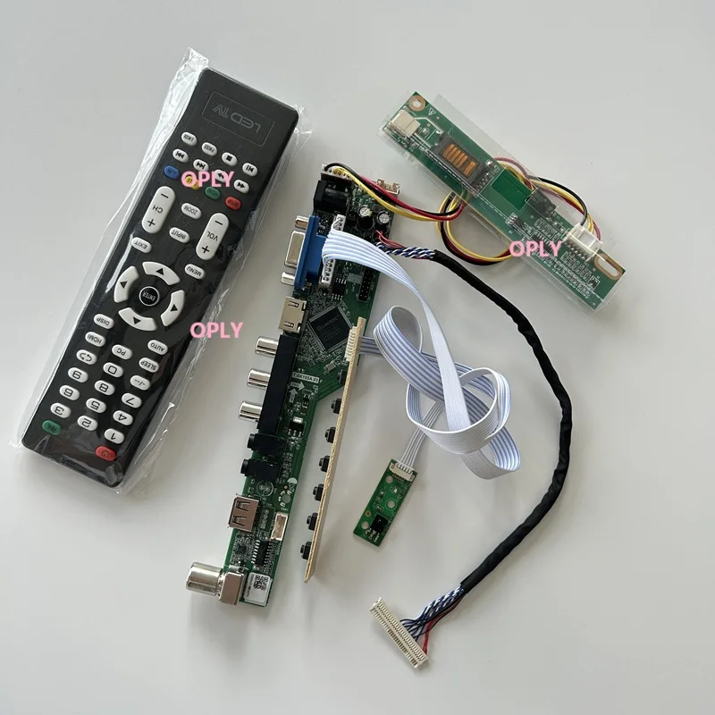 

Комплект платы контроллера телевизора для LP141WX3 LP141WX3-TLB1 14,1 "1280X800 VGA HDMI-совместимая USB RF ЖК-панель AV-монитор
