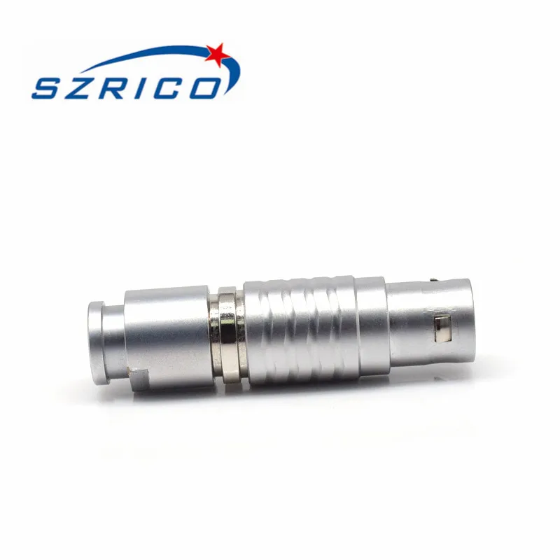 Self Locking Connector 2B EHG Sheathed 8-core Aviation Socket Welding Fixed Connector M15