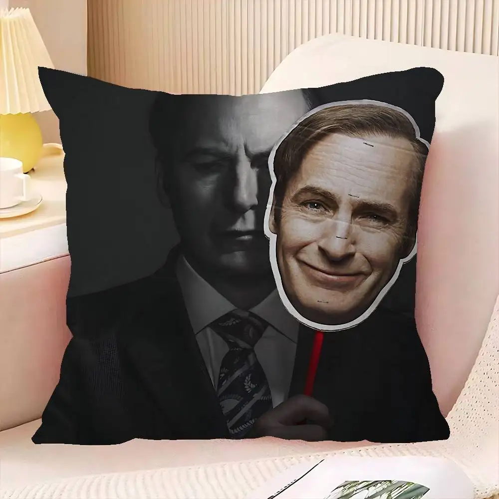 Classic Crime B-Better C-Call S-Saul Cushion Cover Polyester Sofa Cushions Decorative Throw Pillows Home Decoration Pillowcover