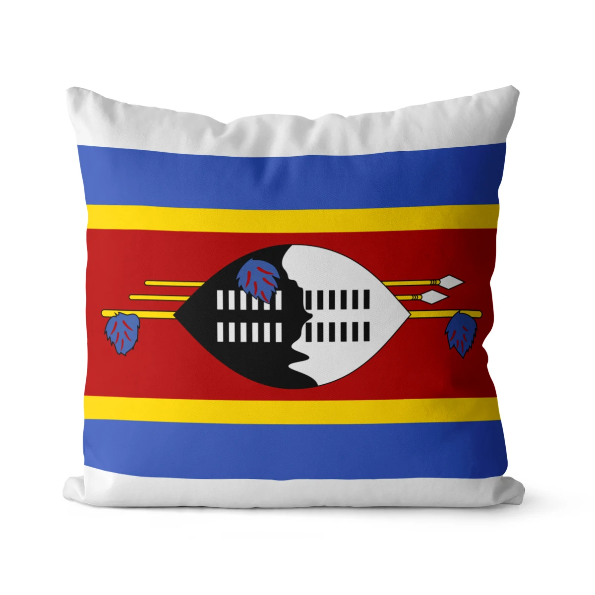 

Wuzidream The Swaziland Flag Pillow Cover Decoration Pillow Case Decorative Throw Pillow Cover For Sofa Cushion Cover