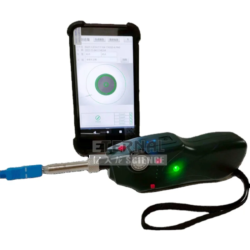 Chinese producers  Automatic analytical judgment  Quickly find the end face.  Compact and lightweight  fiber wifi probe