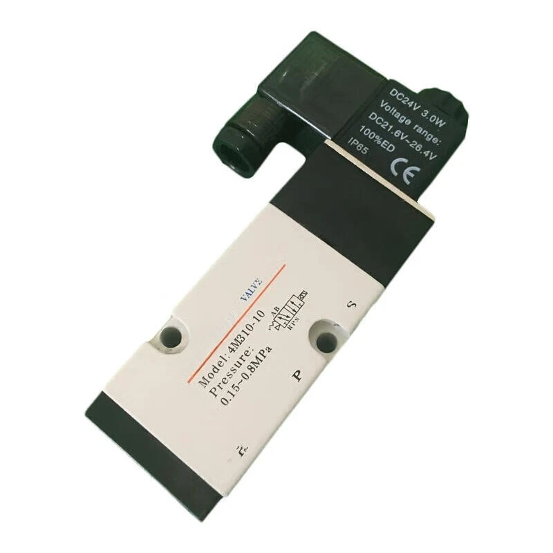 Specifications Internal pilot-operated solenoid valve 2-position 5-way single electronic control 4M31008B