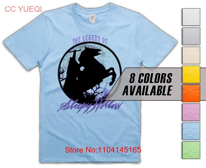 

Sleepy Hollow V1 Men's T Shirt all sizes S 5XL 8 Colors available long or short sleeves