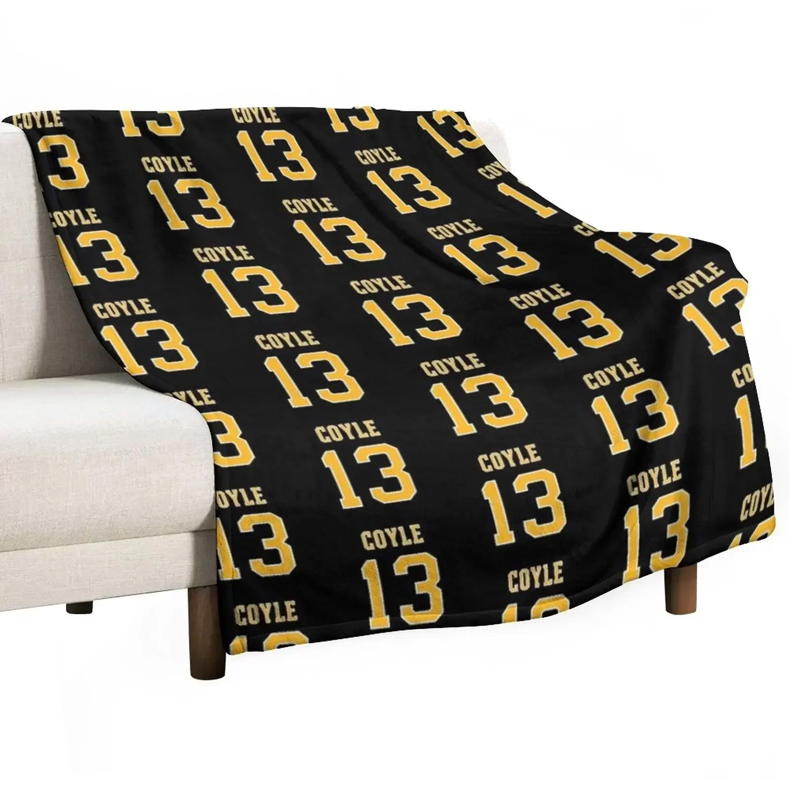 Charlie Coyle Black Throw Blanket heavy to sleep Furrys Bed Summer Blankets