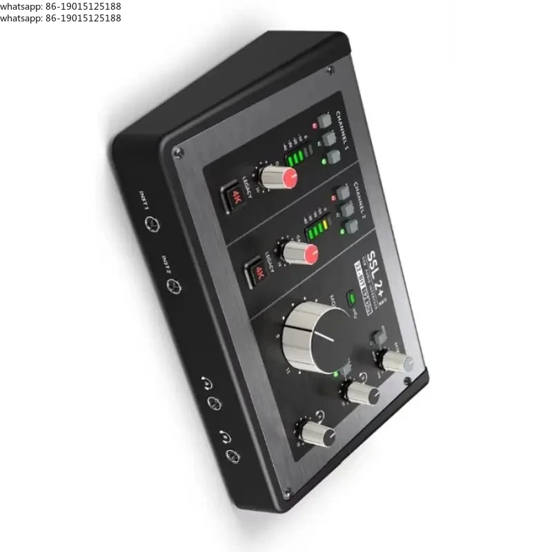 

Solid State Logic Next-Gen 32-bit 192 kHz Converters 2-in/4-out USB Audio Interface with 4 x Balanced Outs SSL 2+ MKII