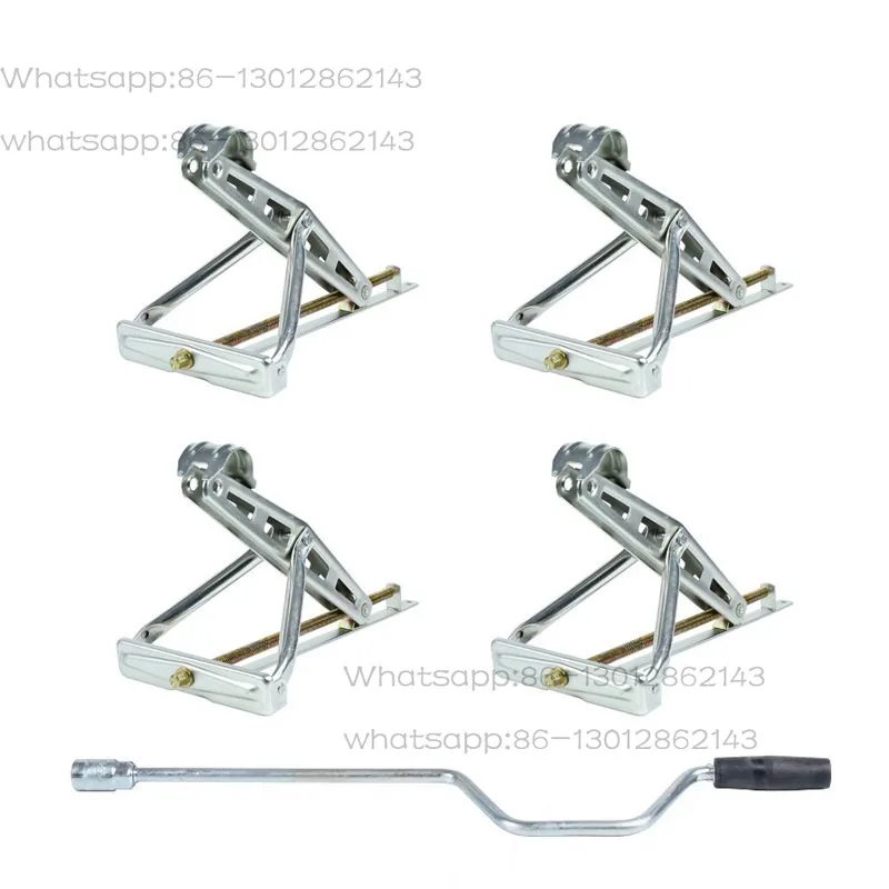 

Опоры для прицепов и автодомов: усилители баланса и устойчивости, аксессуары для модификации с ручным подъемом, грузоподъемность 1.2Т