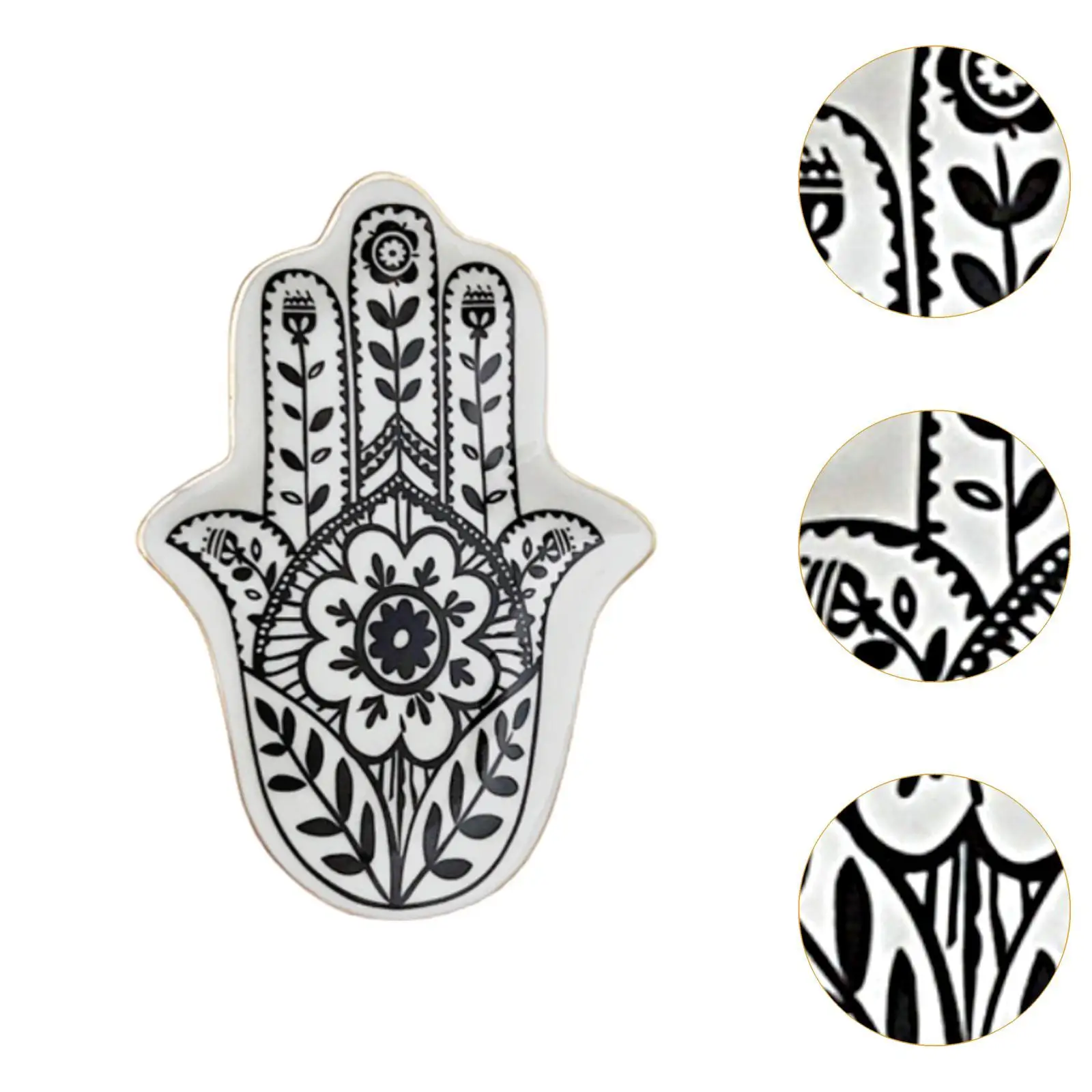 Hand Palm Jewelry Dish Jewelry Plate Holder for Rings Bracelets Kitchen