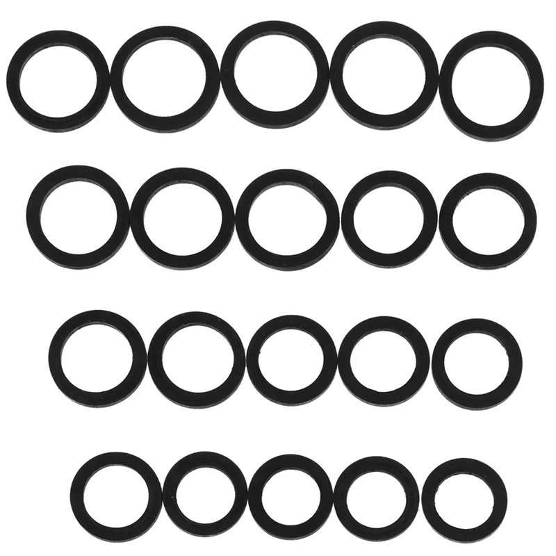 20PCS Mixed Idle Tire Wheel Belt Loop For Cassette Deck Recorder Tape Stereo Audio Player Ldler Rubber Ring