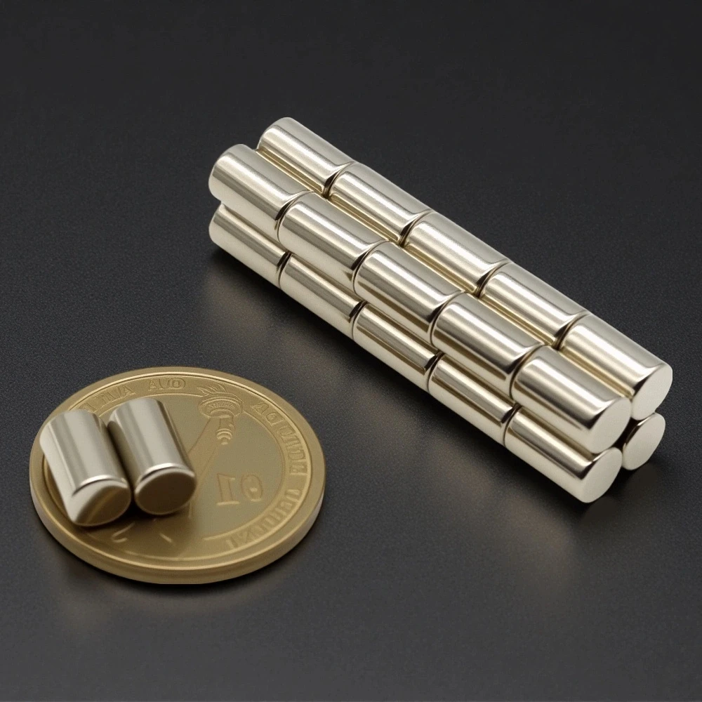 6x10 مللي متر مغناطيس قوي للغاية N35 مستدير مغناطيسي ندفيب مغناطيس النيوديميوم قرص قوي imanes مغناطيس الثلاجة #4