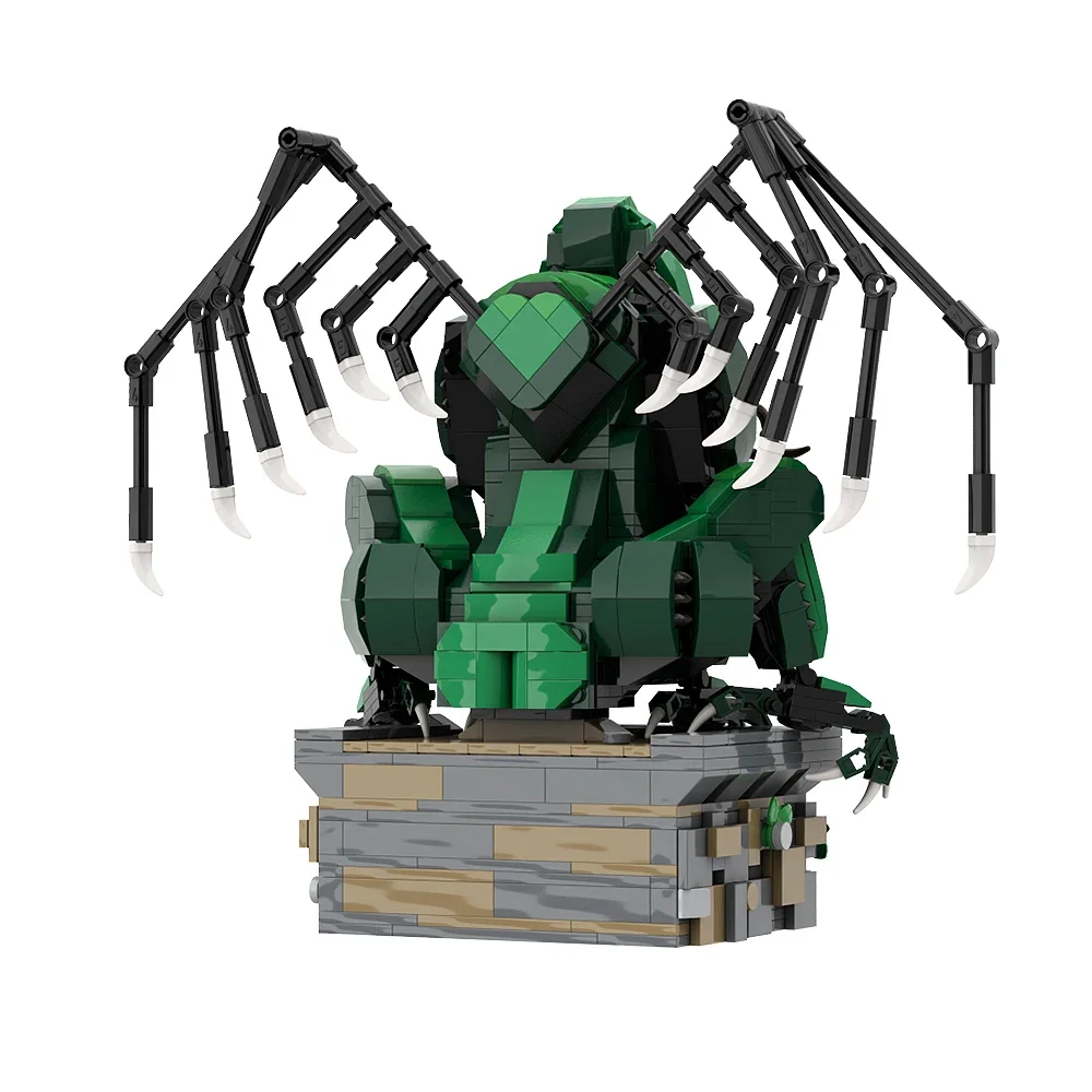 MOC Nowe Figurki Mitologiczne Wielki Cthulhu Brickheadzs Klocki Konstrukcyjne Powieści Kreatywność Zestawy Modelarskie Zabawki Klocki Dla Dzieci Prezent