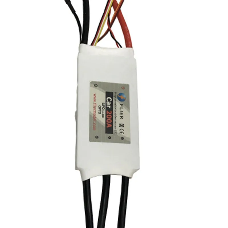 FATJAY FLIER 200A 22S ESC High-current แรงดันไฟฟ้าสูง RC Electronic Speed Controller สําหรับ RC รถรถแข่ง