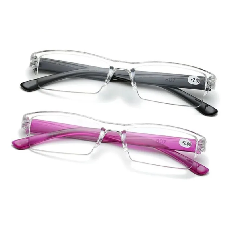 Portable Ultra Light Reading Glasses Degree +1.0 To +4.0 Male Female Presbyopic Eyeglasses Small Square Eyewear