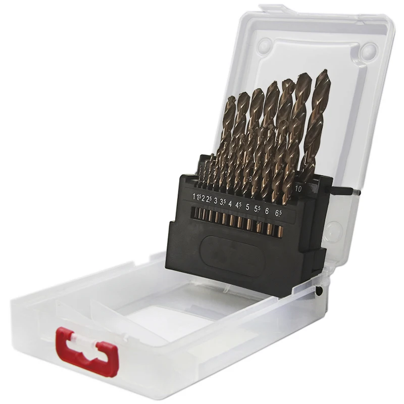 19Pc Drill Bit Set … - image