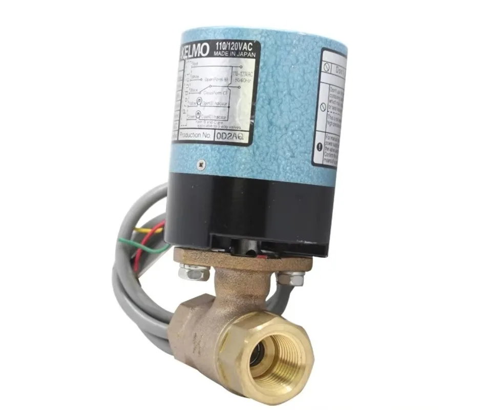 KITZ Electric Ball Valve EA100-TE Class 10K Bronze Ball Valves EA100-1 EA100-1.5 EA100-2 Electric Actuators KELMO in Stock