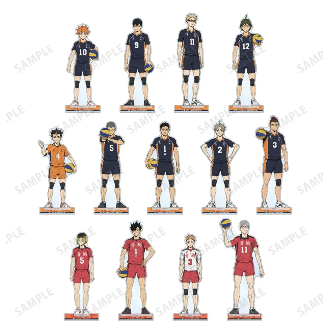 Anime Haikyuu!! Shoyo Hinata Kozume Kenma Cosplay Zubehör Acryl Stand Figur Ornament Maskottchen Steh zeichen Halloween Weihnachten