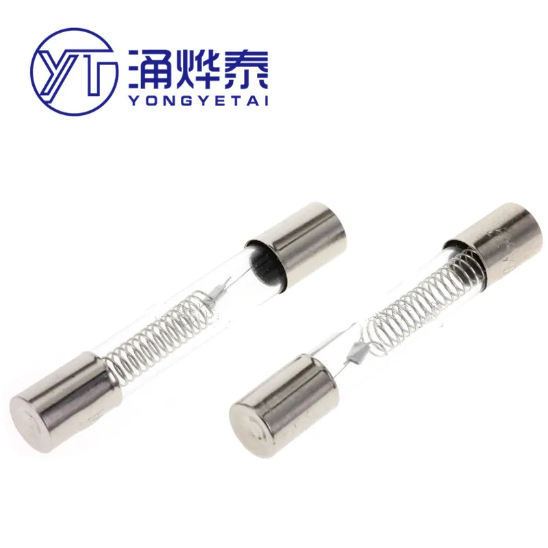 YYT 5PCS 5KV 0.6A 0.65A 0.7A 0.75A 0.8A 0.85A 0.9A 1A 6*40MM Microwave high pressure fuse Special Microwave Oven Fuse