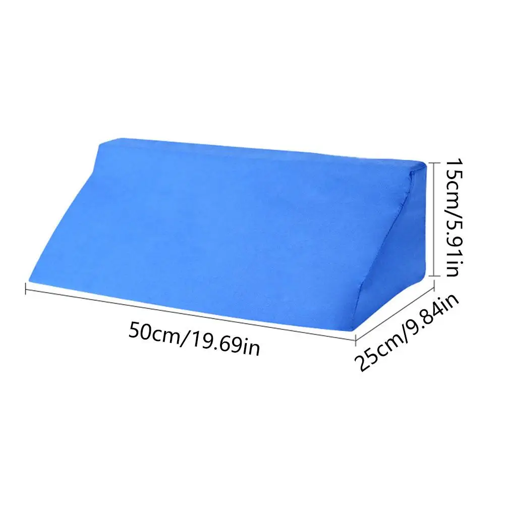 Wedge 45 Degree Comfortable Body Triangular Turn Over Back Lumbar Support Lateral Pillow Sleeping Leg Designed Elderly Pregnancy