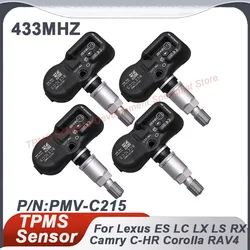 1/4PCS 433MHZ TPMS Tire Pressure Sensor For Toyota Camry Corolla Land Cruiser RAV4 Lexus ES LS Rx 42607-48020 42607-02070