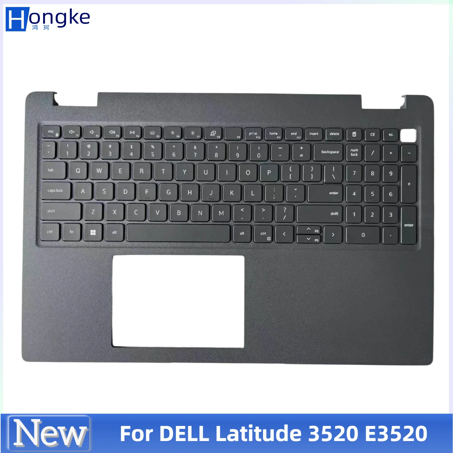 

New Laptop For DELL Latitude 3520 E3520 Upper Case Palmrest Cover C Shell Backlit keyboard 0DJP76