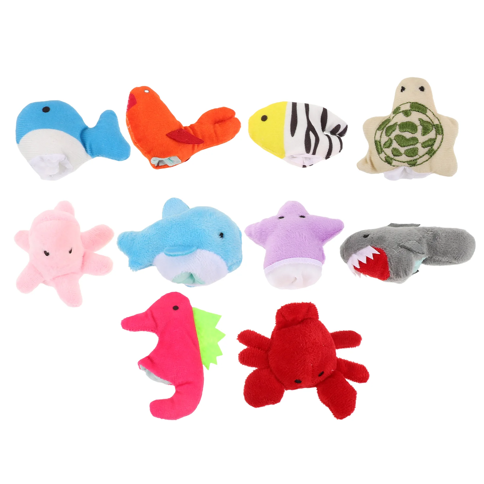 5pcs Australia Unique Animals Finger Puppets - Koala/ Kangaroo/ / Ostrich/ Crocodile Animal finger puppets