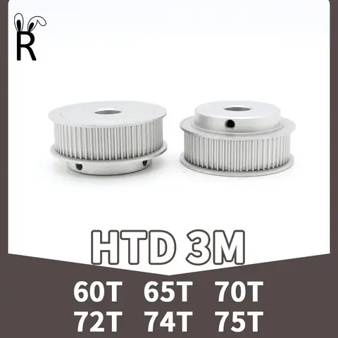 HTD3M 타이밍 풀리 60T 65T 70T 72T 74T 75T 휠 3M 60T 65T 70T 72T 74T 75T HTD 3M 풀리 톱니 HTD3M
