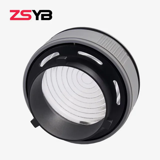 Zsyb 5x lente fresnel para montagem bowens led fotografia luz para zsyb y500s y500d y300s y300d acessório de luz de vídeo