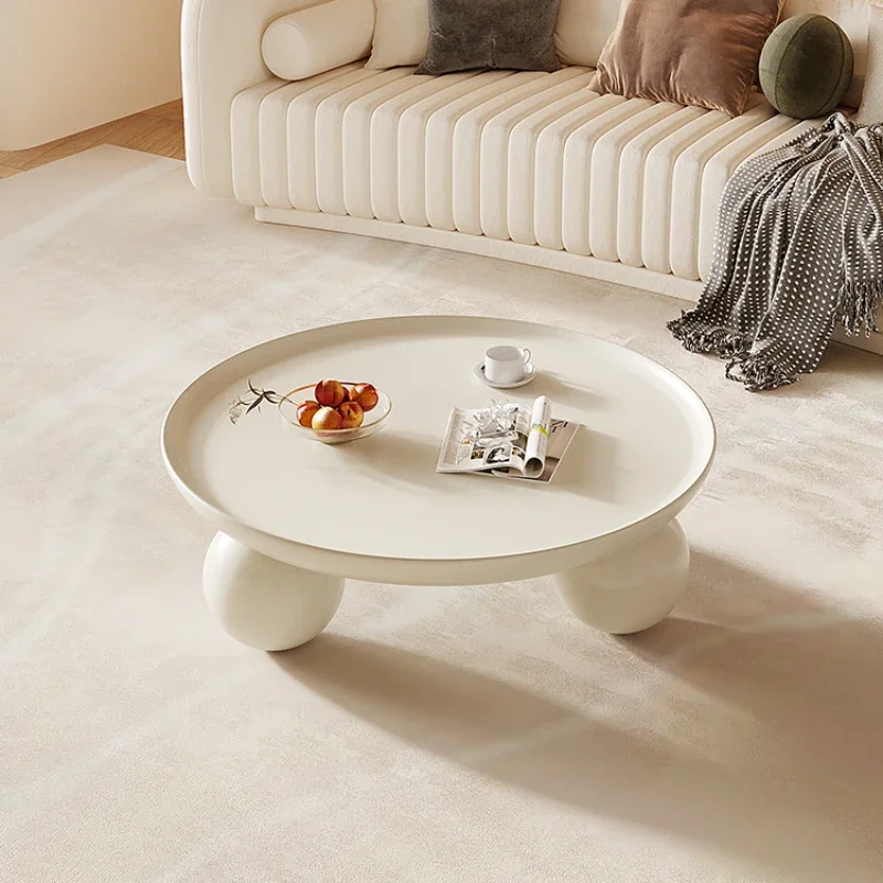 Modern Living Room Coffee Table Glamour Low White Small Coffee Table Nordic Minimalist Mesas De Centro Para Sala Home Furniture