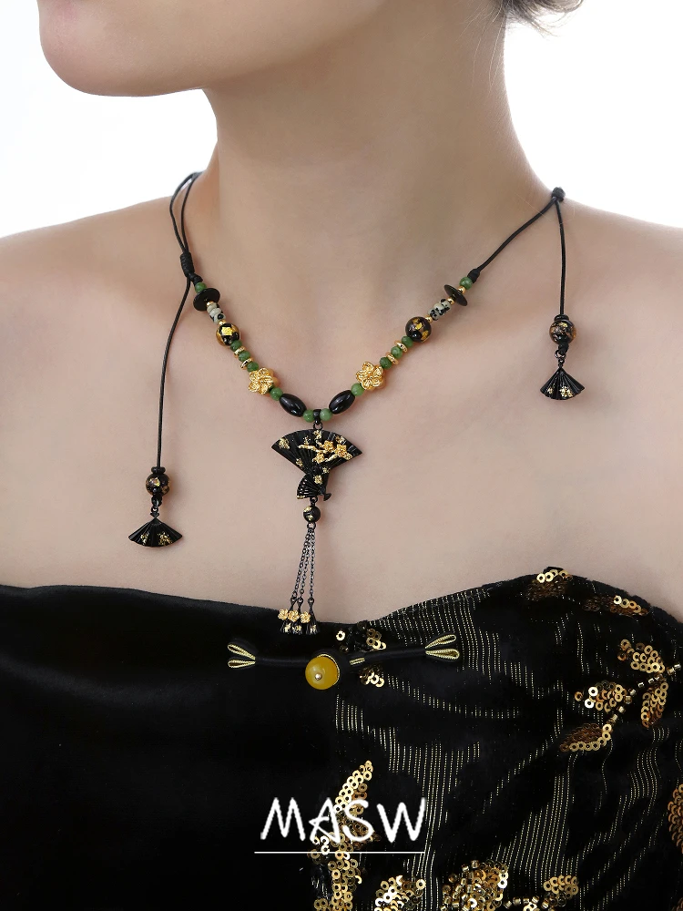 MASW التصميم الأصلي الربط اللو - مراجعة Vintage Fashion Trends 2025 وسعره