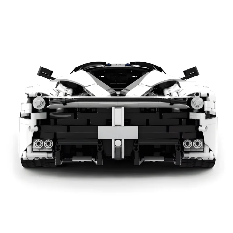 New MOC High-Tech White SP3 Sprots Car Model Building Blocks Compatible 42143 Educational Puzzle DIY Toy Christmas Gift Boy Kids