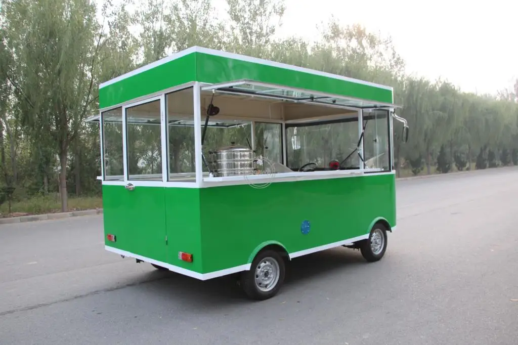 Coffee Van Beer Bar Hot Dog Electric Food Cart Ice Cream Kitchen Restaurant Vintage Mobile Food Truck