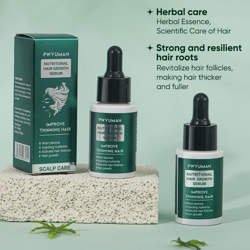 

7 Days Fast Hair Growth Serum Prevent Hair Loss Hair Regrowth Essential Oil Repair Damaged Hair Roots Hair Care For Women Men