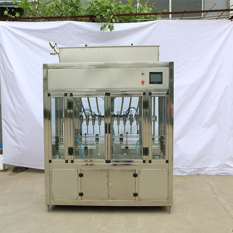 Linear filling machine Automatic Baijiu juice, bottled water beverage automatic liquid filling production line