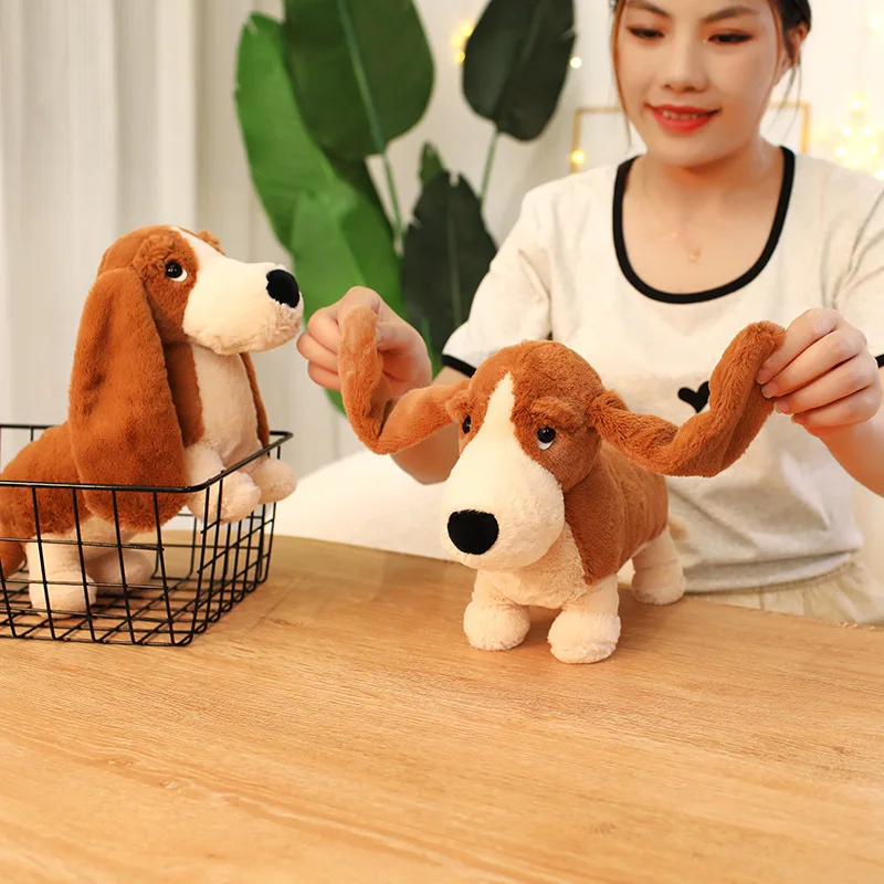 30cm Szpikulca Piesek Wędka Pluszowa Zabawka Miękka Maskotka Dekoracja Domu