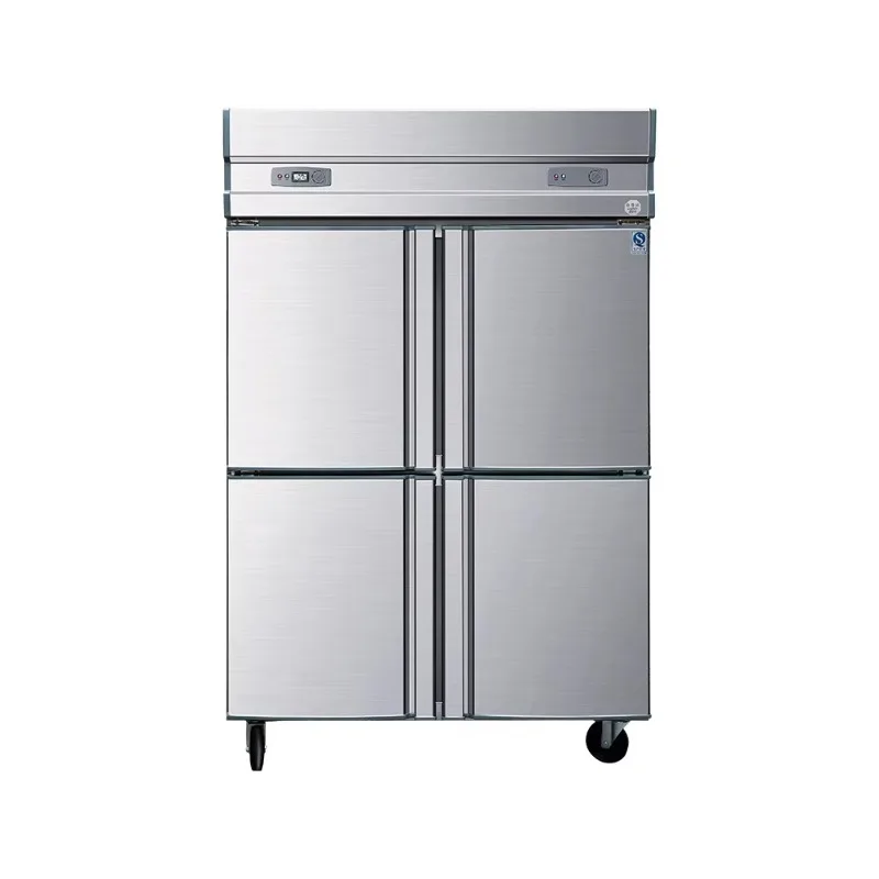 Commercial 2 4 6 Doors Cooling Supermarket Horizontal Meat Kitchen Refrigerators Freezers