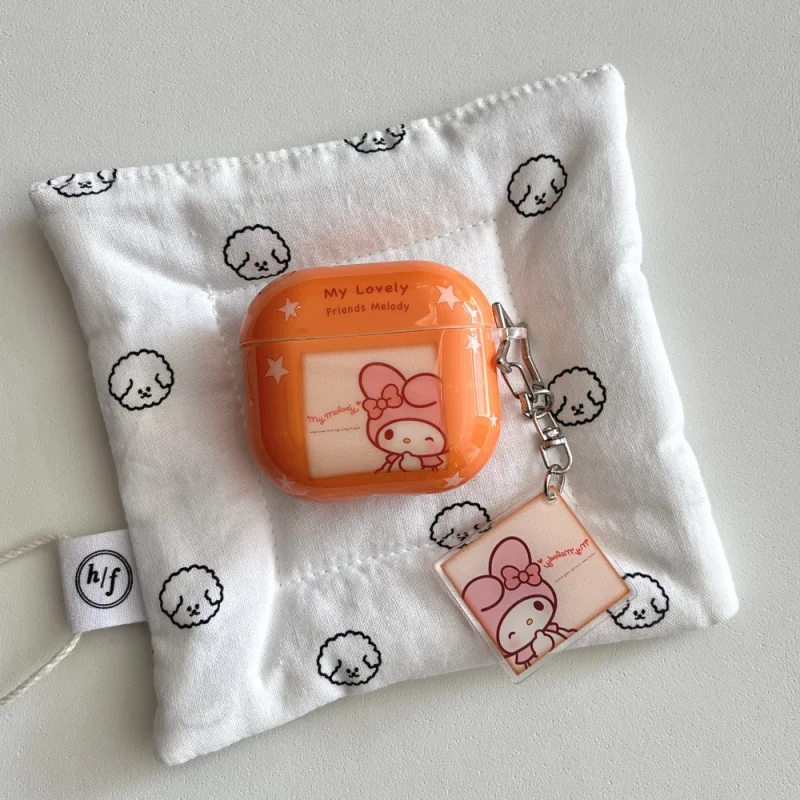 

Suitable for Appleairpods3/4Orange Mei Di Photo Earphone CasePRO2/PRO3Cartoon anti-fall casePRO