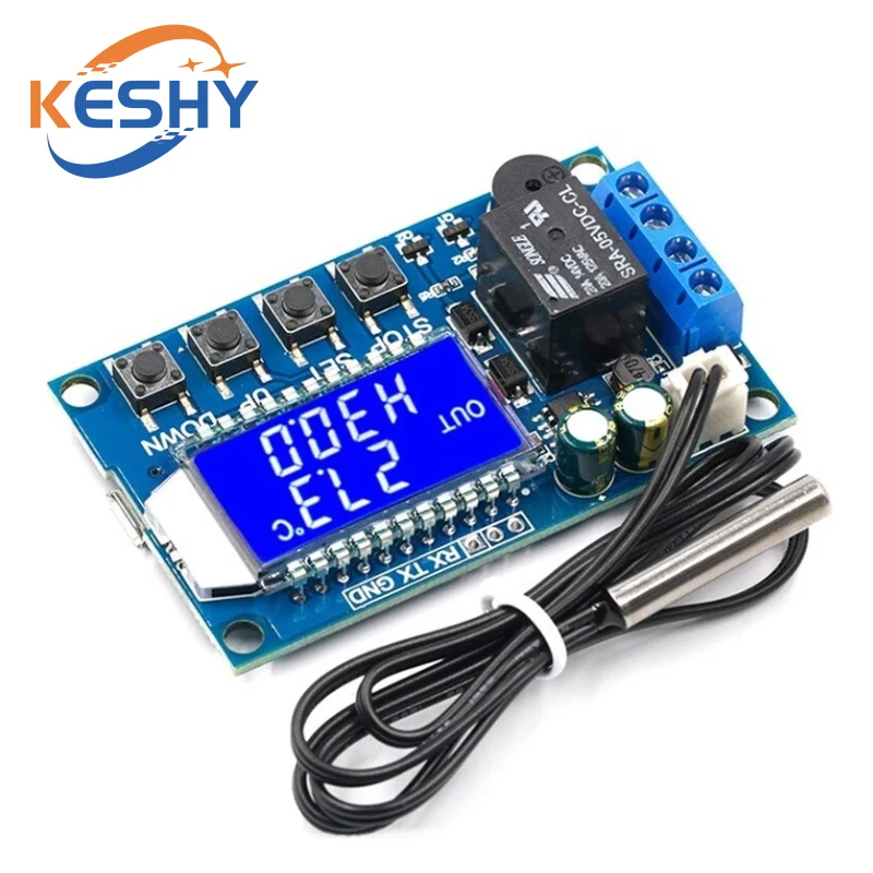 XY-T01 Digital Thermostat Heating Refrigeration Digital temperature control switch temperature controller module