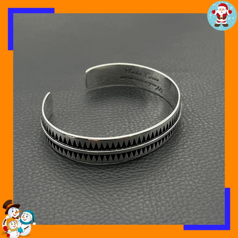 Takahashi Shield Totem Sawtooth Bracelet Open Style Men's Domineering Bracelet Takahashi Goro Tide Brand