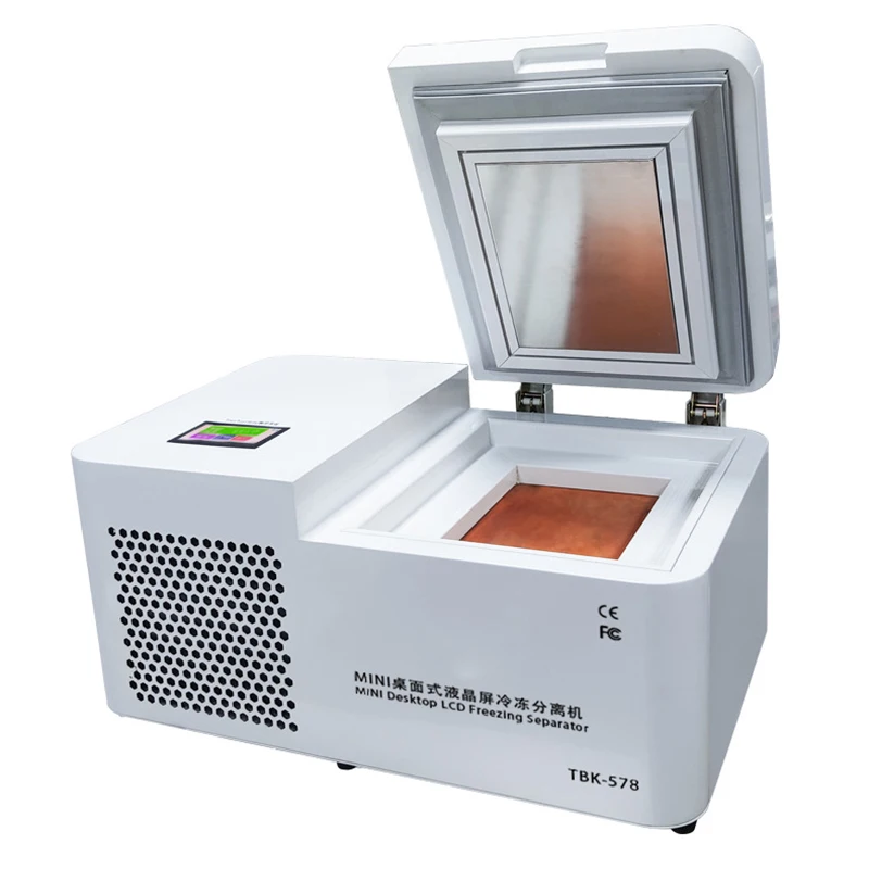 Mini Desktop LCD Screen Freezing Separator TBK-578 Low Temperature Freezing Arc Screen Disassembly machine Plane Freezer