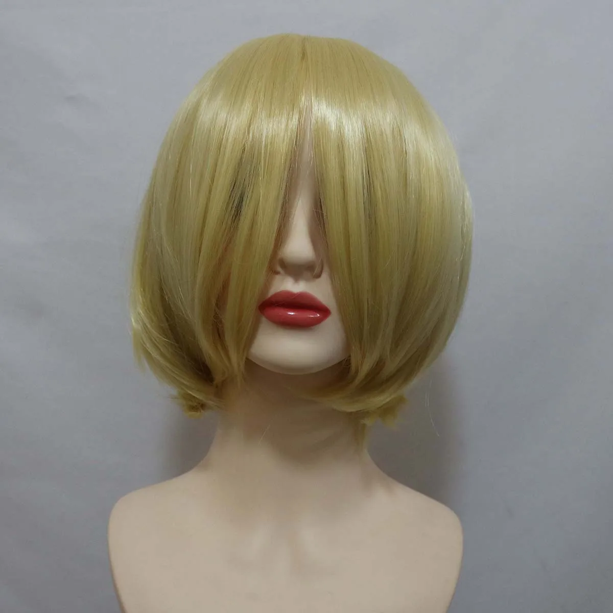 Men Anime Yuri!!! on Ice Victor Nikiforov Katsuki Yuri Yuri Plisetsky Short Blonde Heat Resistant Hair Wig