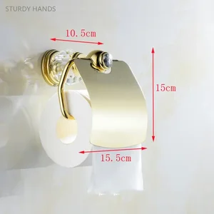 Altın kakma kristalli tuvalet kağıdı için kapak tutucunun tabanı, tutucu kağıt havlu, banyo aksesuarları, mutfak, film, sarılmak depolama rafı 6 Büyük satış, demiryolu kapakları, №5