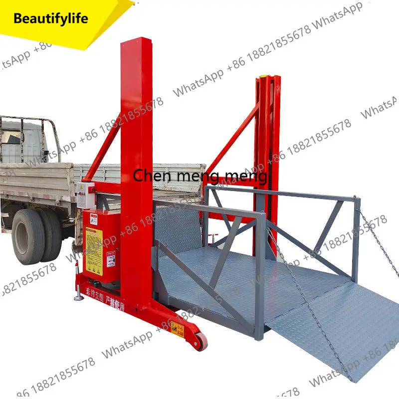 A55 Hydraulic Mobile Loading Dock  Heavy Duty Scissor Lift Platform for Container Truck  Boost Efficiency Load Capacity 1/ 2 /3