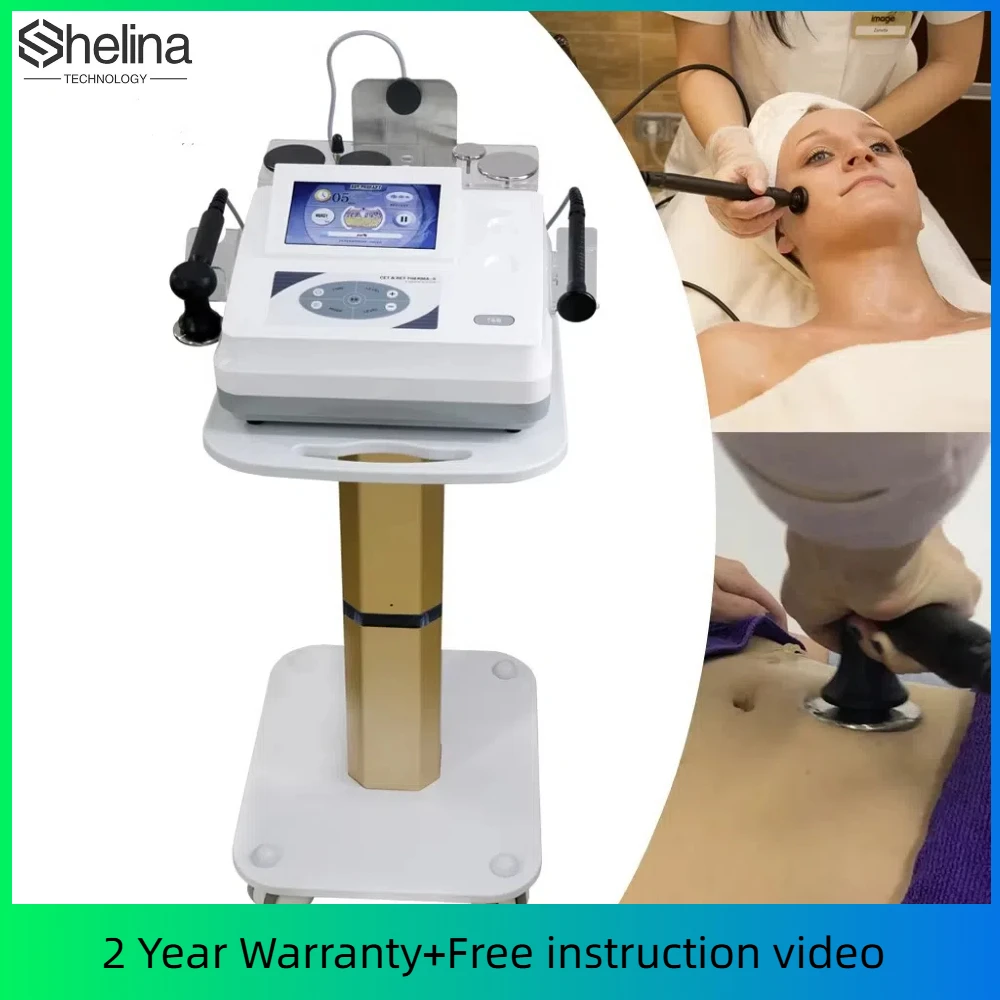 

High-tech CET RET Physical Therapy Equipment Body Slimming Machine Skin lifting RF Energy Pain Relief Muscle Recovery