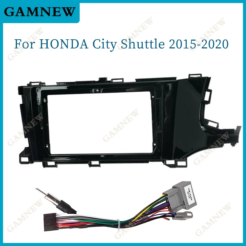 

9 Inch Car Frame Fascia Adapter For Honda City Shuttle 2015-2020 Android Radio Dash Fitting Panel Kit
