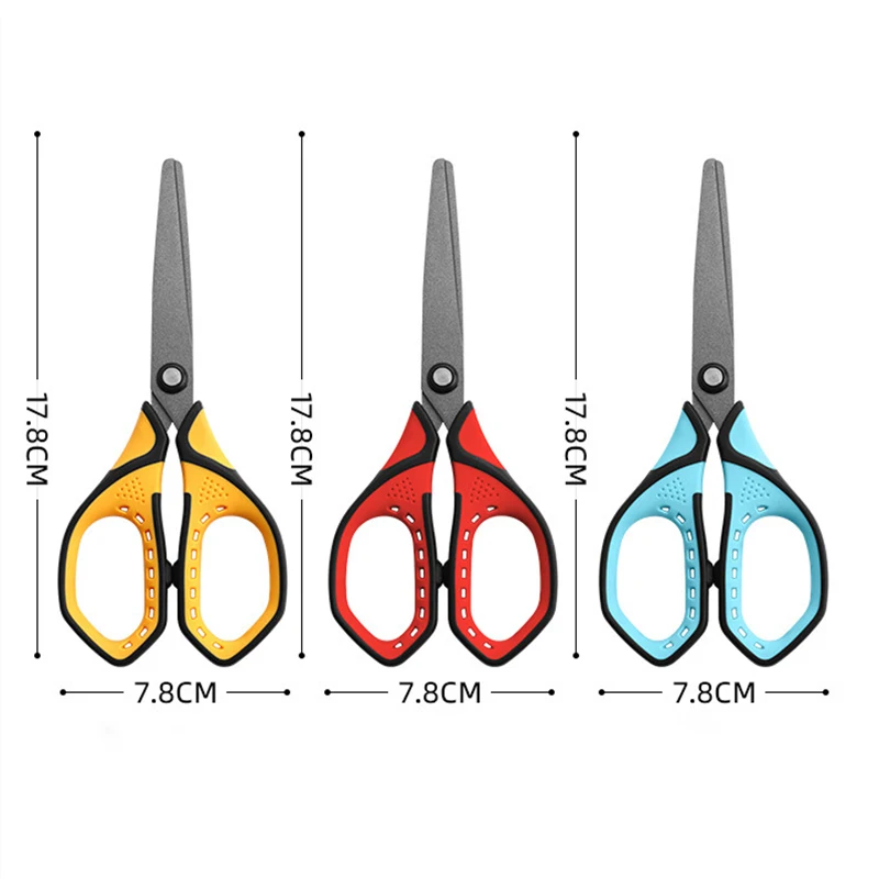 Non-Slip Clippers Tailor Scissors Sewing Shears For Cutting Fabric Sewing Cutter Paper Cross-Stitch Embroidery Scissors Tools