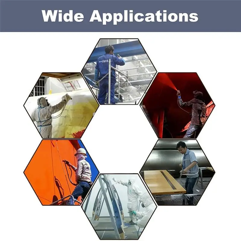 A21Q - بطانة وغطاء للرش أو مسدس طلاء السيارة، 50 عبوة من أكواب الرش مع غطاء، كوب صلب واحد مع حلقة الاحتفاظ #2