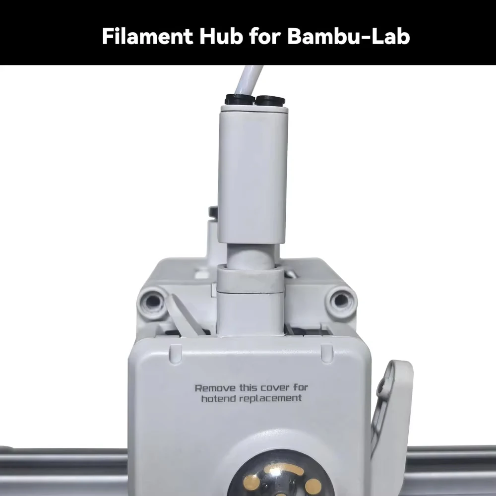 3D Printer Accessories Filament Hub for Bamboo Lab AMS Lite Filament Hub Five Way Components Switch FiveWay Splitter Replacement