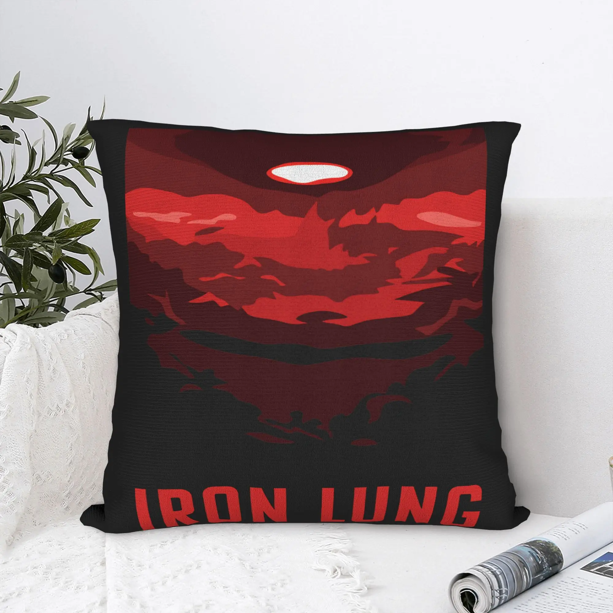 

Pillow Case Iron Lung Soft Pillow Cover For Chair Sofa Home Decor Vintage Pillowcases