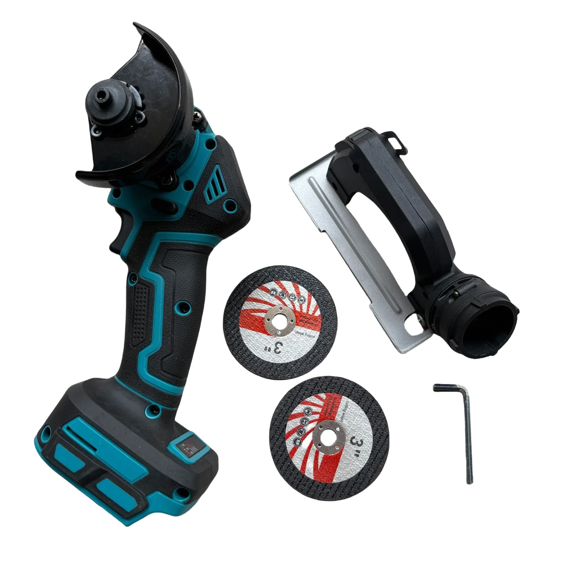 21V Portable Mini Electric Angle Grinder Home DIY Small Cordless 3 Inch Cutting Machine Rechargeable Lithium Battery Polisher