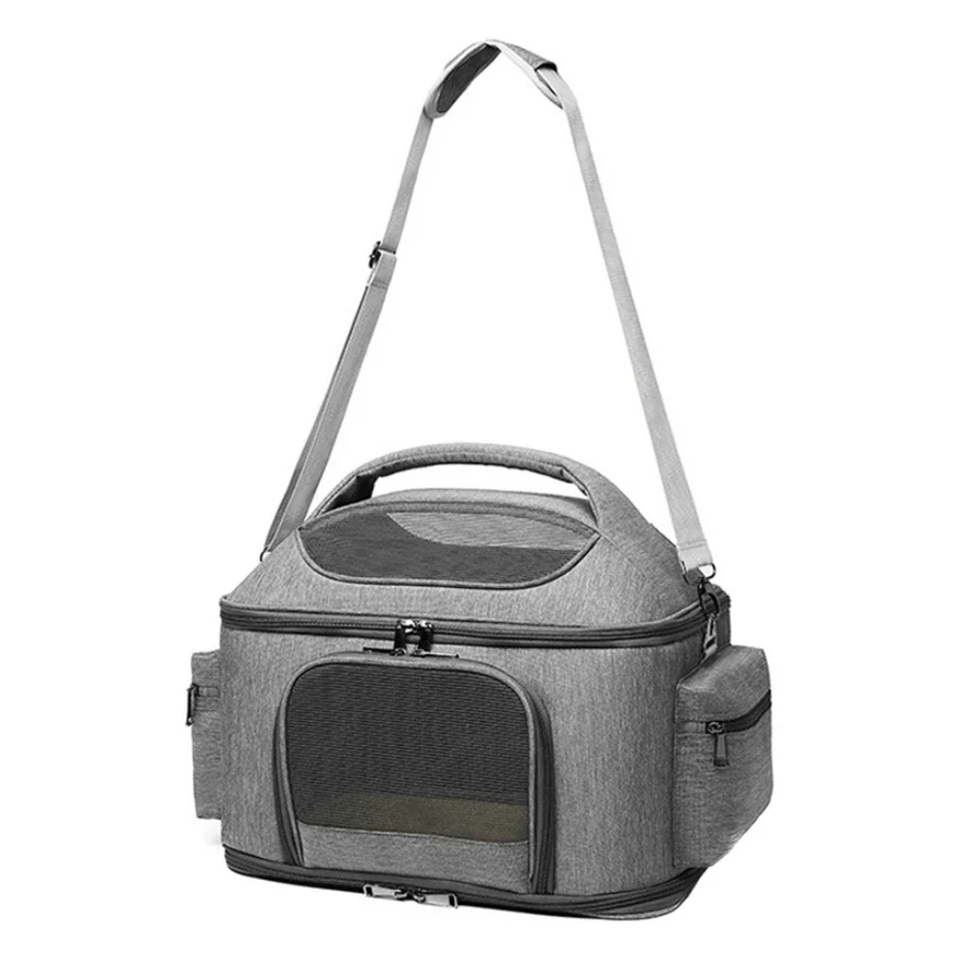 

Collapsible Mesh Traveling Handbag Cats And Dogs Pet Shoulder Bag Pet Handbag Small Dog Carrier Pet Travel Shoulder Bag